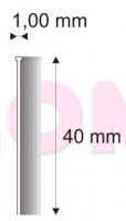 Nail Brad 12/40 zinc, 5000 pcs