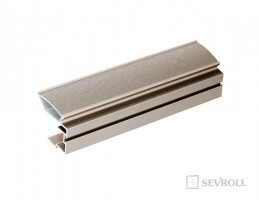 SEVROLL 04618-Y Victoria II mounting rail 16/18mm 2.7m brushed olive