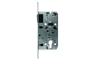 Magnetic lock with counterplate PZ insert