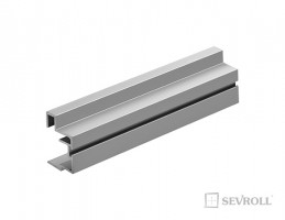 SEVROLL 04552 Faworyt II handle profile 16/18mm 2,7m silver
