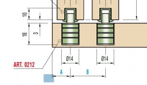 SISCO bottom guide art. 0212