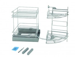 VIBO Easy corner mechanism for right-left corner