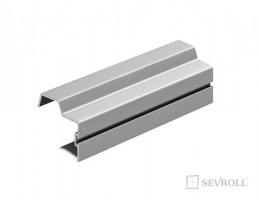 SEVROLL 04535 Universal 18 mounting bar 18mm 2.7m silver
