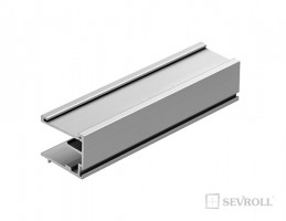 SEVROLL Prince 02 handle profile 2,7m silver