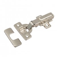 StrongHinges S5 full overlay hinge 110° on screw, with damping, clip-type, set