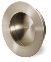 HETTICH 9070138 Knob ABOA d50 brushed stainless steel