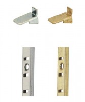 HETTICH 47612 Vari support bar, 10x5x3500 mm, nickel