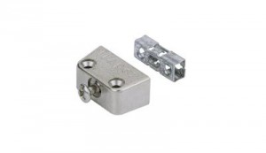 HETTICH 20891 Trapezoidal connecting fittings TZ 4 TD nickel