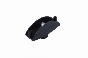 Mounting leg RS plastic black