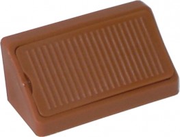 Angle connecting plastic double 42mm cherry