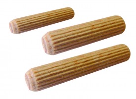 Connecting wooden dowel pin, beech 8x40mm