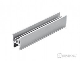 SEVROLL top guide rail 1,7m silver