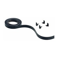 HETTICH 9209279 SlideLine M cover profile 18/2500 mm black