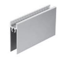 SEVROLL bottom cover strip 2,35m 10mm silver