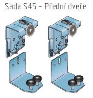 S-set of fittings S45 front door