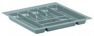 StrongIn Cutlery tray 60/490 (535 x 490 mm) silver metallic