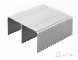 SEVROLL 01026 Gemini overhead line 3m silver