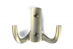 TULIP hook Marcel satin nickel + screws