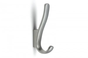 TULIP Hook Iwo satin chrome + screws