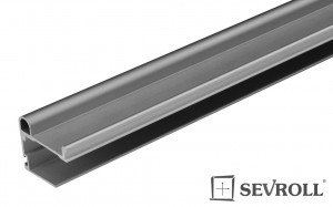 SEVROLL Tytan handle strip 18mm 2,7m silver