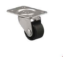 StrongCastors Castor 25 mm rotating black