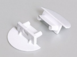 StrongLumio end parts for Begtin profile white (pair)