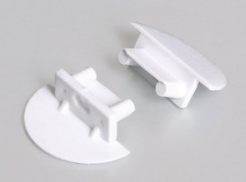 StrongLumio end caps for the Begtin 12 profile, white (pair)
