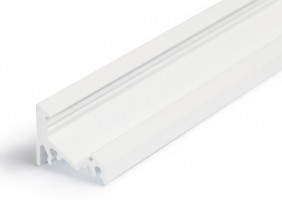 StrongLumio ALU profile for LED Corner alu white 3000mm