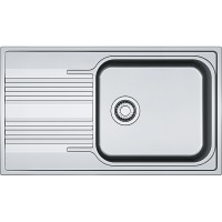 FRANKE Sink SRX 611-86 LB 860 x 500mm stainless steel