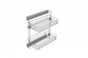 VIBO side double shelf full pull-out