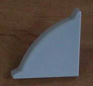 Edge Seal Strip Barier MAGIC End-cap (left / right) Aluminium