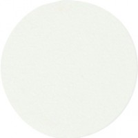 IF-adhesive cover sticker 13mm,  (20 stickers), 13744v, white PE