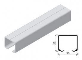 SEVROLL guide INTER S 35kg into the ceiling 2m