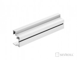 SEVROLL 04556 Faworyt II mounting bar 16/18mm 2.7m white matt