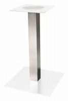 STRONG part of the central table leg - leg 80x80x730, stainless steel