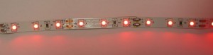 SAL LED strip 4.8W/m 12V 8mm red