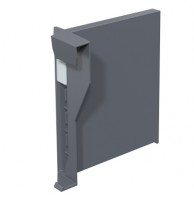 HETTICH 9182231 ArciTech Orgastore 810, dividing element anthracite