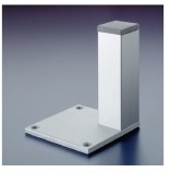 Adjustable leg 30x30 B corner 150 mm aluminum