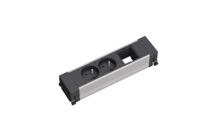 BACHMANN 916.002 socket element 2x230V+1x0