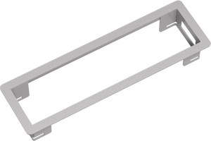 BACHMANN 317.000 Power Frame, 3x, silver gray similar to RAL9006