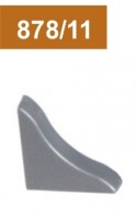 End-cap Edge Seal Strip Barier Compact Stainless Steel  (left / right)