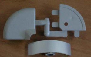 Edge Seal Strip Barier - TL7 -Outer Corner 90°