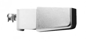 FGV cover cap of adjustable fitting, white, left