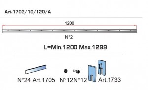 TERNO fitting set 1712/10/120/A