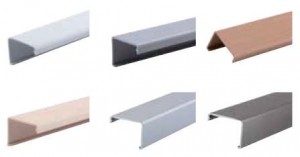 REHAU cover strip Frame aluminium (plastic)