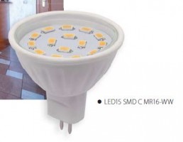 SK-lightening source LED15 SMD MR16-CW cold white