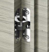 TERNO door hinge without rebate art. 1757 stainless steel