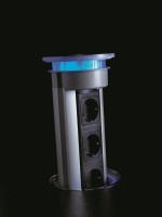 VersaLux 3 electrical sockets, USB +5V