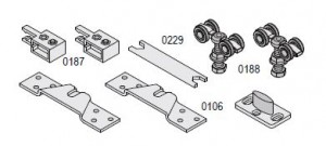 SISCO Silent set 1 wing 100kg without silencer