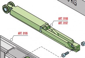 SISCO Silent damper sliding interior door 100kg